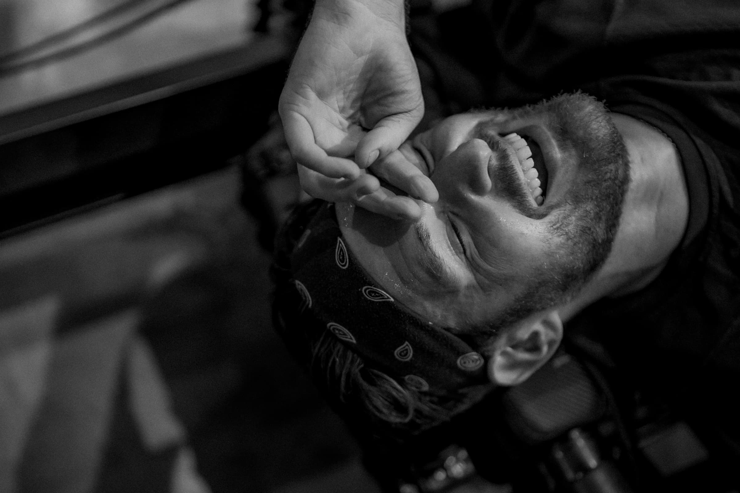 A client mid-class at the Resistance Roscoe Village studio