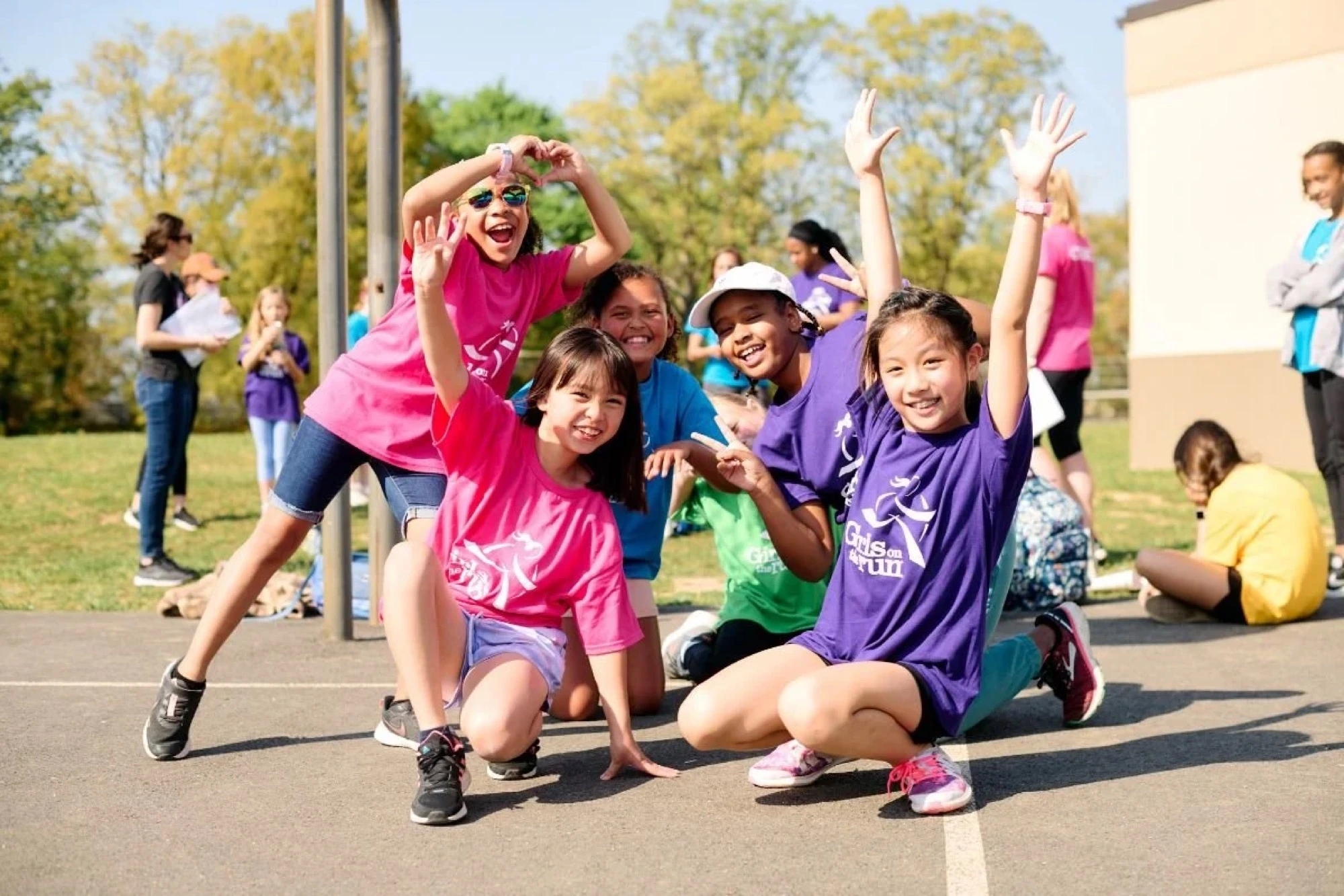 Girls on the Run Chicago group photo